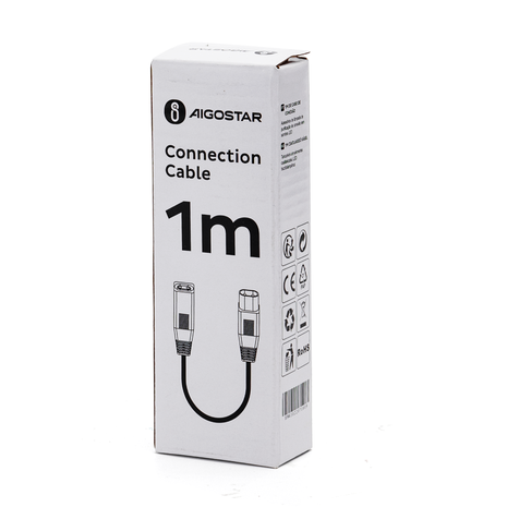 Aigostar T5 LED Armatuur - Verlengsnoer 1 meter - Wit Aigostar T5 LED Armatuur - Verlengsnoer 1 meter - Wit