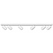 LCB LED-Beleuchtung Innovatives Design, hochwertige Technik & schnelle Lieferung! LED Deckenspot Weiß - 6 verstellbare GU10 Fassungen für LED Spots - exkl. LED Spot