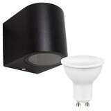LCB LED Wandlampe Außenbereich -  4W - 3000K - Schwarz LCB LED Wandlampe Außenbereich -  4W - 3000K - Schwarz