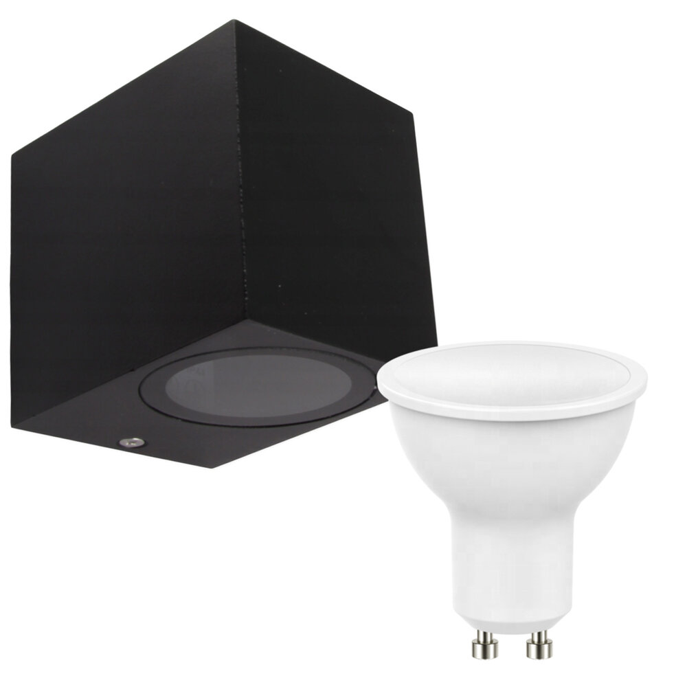 LCB LED-Beleuchtung Innovatives Design, hochwertige Technik & schnelle Lieferung! LED Wandlampe Außenbereich - 4W - 3000K - Schwarz LCB LED-Beleuchtung Innovatives Design, hochwertige Technik & schnelle Lieferung! LED Wandlampe Außenbereich - 4W - 3000K - Schwarz
