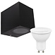 LCB LED-Beleuchtung Innovatives Design, hochwertige Technik & schnelle Lieferung! LED Wandlampe Außenbereich - 4W - 3000K - Schwarz LCB LED-Beleuchtung Innovatives Design, hochwertige Technik & schnelle Lieferung! LED Wandlampe Außenbereich - 4W - 3000K - Schwarz