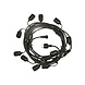 LCB LED-Beleuchtung Innovatives Design, hochwertige Technik & schnelle Lieferung! LED Lichterkette 20m (2x10m) - Inkl. 20x LED Lampe G45 - 1W - 3000K