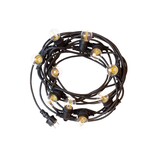 LCB LED-Beleuchtung Innovatives Design, hochwertige Technik & schnelle Lieferung! LED Lichterkette 50m (5x10m) - Inkl. 50x LED Lampe G45 - 1W - 3000K