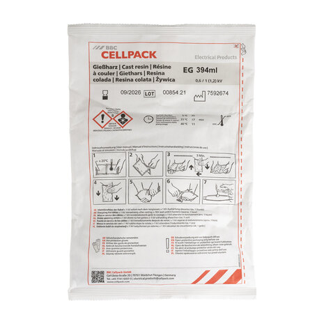 BBC Cellpack – Profi-Lösungen für Elektroinstallation und Kabelmanagement Gießharz Verbindungsmuffe IP68 | Komplettset inkl. Dosenmuffe / Abzweigdose und Gießharz - GTC 10 für Kunststoffkabel und Leitungen BBC Cellpack – Profi-Lösungen für Elektroinstallation und Kabelmanagement Gießharz Verbindungsmuffe IP68 | Komplettset inkl. Dosenmuffe / Abzweigdose und Gießharz - GTC 10 für Kunststoffkabel und Leitungen