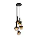 Lucide LED-Beleuchtung LED Pendelleuchten - MARIUS - Ø 55 cm - 5xE27 - Schwarz Lucide LED-Beleuchtung LED Pendelleuchten - MARIUS - Ø 55 cm - 5xE27 - Schwarz