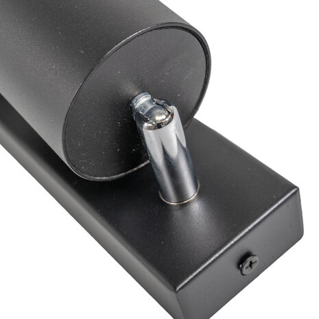 LCB LED Deckenspot Mattschwarz - 2 verstellbare GU10 Fassungen für LED Spots - exkl. LED Spot LCB LED Deckenspot Mattschwarz - 2 verstellbare GU10 Fassungen für LED Spots - exkl. LED Spot