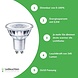 LED line GU10 LED Spot dimmbar - 5.5W - Dimtone - 3000K - 2200K- wärmerer Lichtfarbton bei Dimmung LED line GU10 LED Spot dimmbar - 5.5W - Dimtone - 3000K - 2200K- wärmerer Lichtfarbton bei Dimmung
