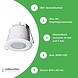 LED-Bewegungsmelder für Deckeneinbau - PIR Infrarot Bewegungsmelder - max. 300W - 230V LED-Bewegungsmelder für Deckeneinbau - PIR Infrarot Bewegungsmelder - max. 300W - 230V