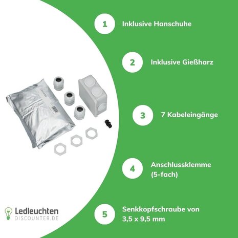 BBC Cellpack Gießharz Verbindungsmuffe IP68 | Komplettset inkl. Dosenmuffe / Abzweigdose und Gießharz - GTC 10 für Kunststoffkabel und Leitungen BBC Cellpack Gießharz Verbindungsmuffe IP68 | Komplettset inkl. Dosenmuffe / Abzweigdose und Gießharz - GTC 10 für Kunststoffkabel und Leitungen