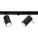 Sollux Lighting LED Deckenspot Schwarz RING - 6 x GU10 Fassung - exkl. LED's