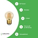 LCB LED-Beleuchtung Innovatives Design, hochwertige Technik & schnelle Lieferung! Dimmbare LED Fadenlampe G45 - E27  - 4W - 2200K Extra Warmweiß - 230V