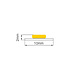 Led line: Erstklassiges Lichtdesign LED-Streifen Prime 5 Meter 24V - 480LEDs/m - COB - 18W/m - 930 Warmweiß | 10mm - IP20 - Höchste Farbwiedergabe Led line: Erstklassiges Lichtdesign LED-Streifen Prime 5 Meter 24V - 480LEDs/m - COB - 18W/m - 930 Warmweiß | 10mm - IP20 - Höchste Farbwiedergabe