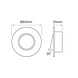 Led line LED Armatuur - Aluminium rond - Kantelbaar Led line LED Armatuur - Aluminium rond - Kantelbaar