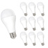 Vorteilspack 10 Stück - LED Lamp - E27 Sockel - 10W entspricht 63W - 4000K Neutralweiß Vorteilspack 10 Stück - LED Lamp - E27 Sockel - 10W entspricht 63W - 4000K Neutralweiß