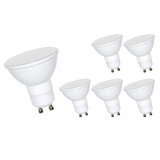 Modee Lighting 6er Pack - LED GU10 Strahler 6W 2700K Warmweiß entspricht 45W