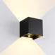 LCB LED-Beleuchtung Innovatives Design, hochwertige Technik & schnelle Lieferung! LED Wandlampe mit Bewegungs- und Dämmerungssensor - 2x3W dimmbar - 2700K