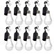 Spectrum 10er Set E27 Baufassung / Renovierfassung mit Lüsterklemme + 10x LED Lampe A60 10W 3000K