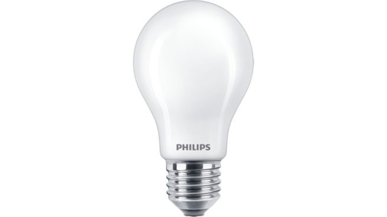 Philips  LED Glühbirne Dimmbar E27 - Matt Weiss - 5.9 W 806 Lm - 2700K 927 Sehr Warmweiß | Beste Farbwiedergabe - Ersatz für 60 W