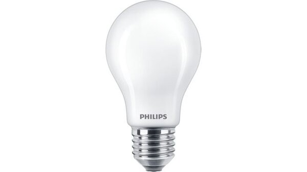 Philips  LED Glühbirne Dimmbar E27 - Matt Weiss - 5.9 W 806 Lm - 2700K 927 Sehr Warmweiß | Beste Farbwiedergabe - Ersatz für 60 W