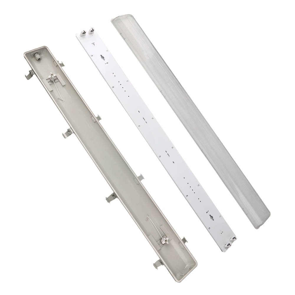 Spectrum LED Feuchtraumleuchte 120cm IP65 – 2× T8 G13 – durchverdrahtbar Spectrum LED Feuchtraumleuchte 120cm IP65 – 2× T8 G13 – durchverdrahtbar
