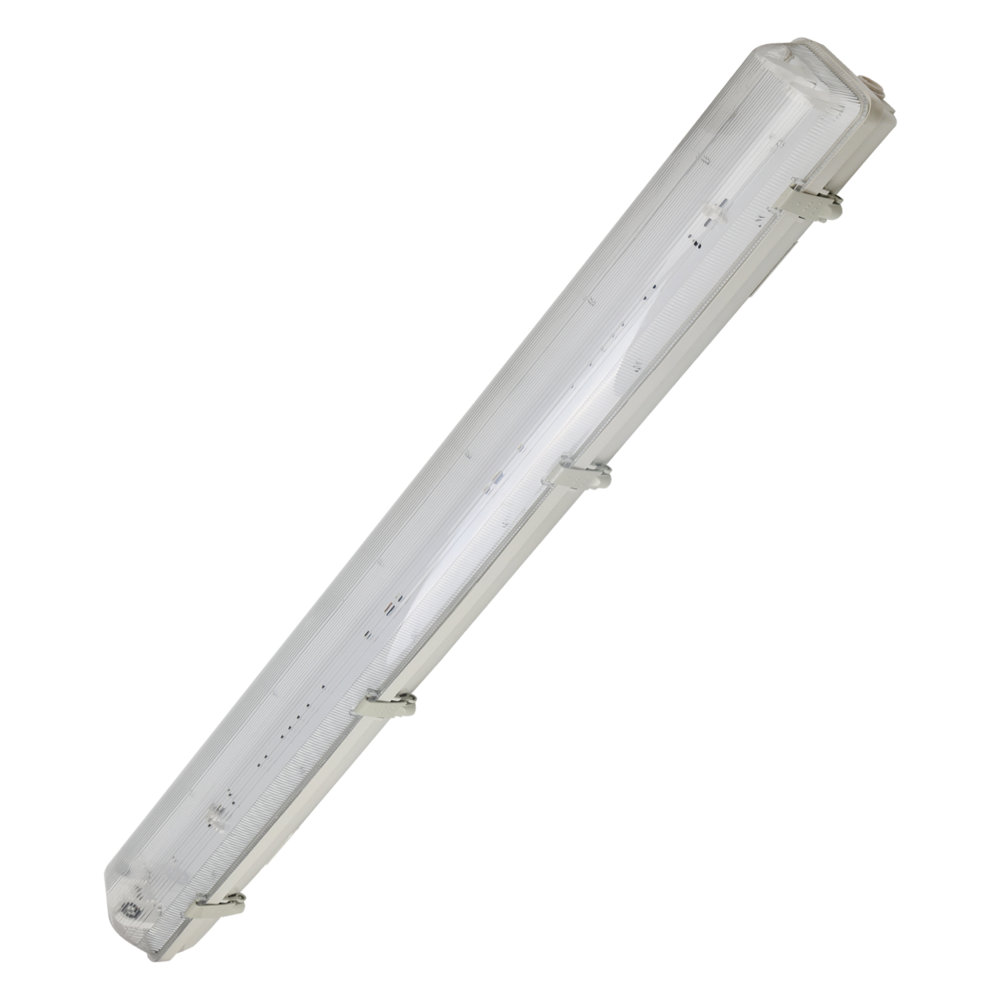 Spectrum LED Feuchtraumleuchte 120cm IP65 – 2× T8 G13 – durchverdrahtbar Spectrum LED Feuchtraumleuchte 120cm IP65 – 2× T8 G13 – durchverdrahtbar