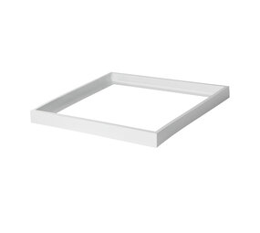 Aigostar LED-Leuchten Aufputz-Klickrahmen Weiss - für LED-Panels - 62x62 cm - 68mm hoch | Geeignet für Backlit- und Sidelit-Paneele