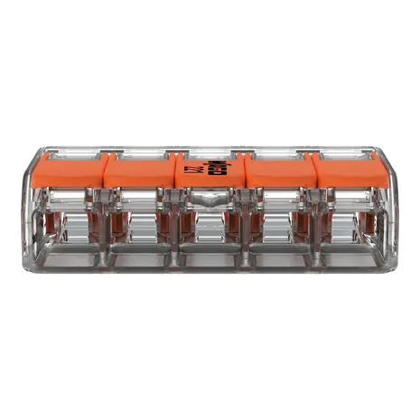 WAGO – Innovative Verbindungstechnik und Automatisierung Verbindungsklemme 5-polig 0.14-4 mm² 221-415 - 25 Stück WAGO – Innovative Verbindungstechnik und Automatisierung Verbindungsklemme 5-polig 0.14-4 mm² 221-415 - 25 Stück