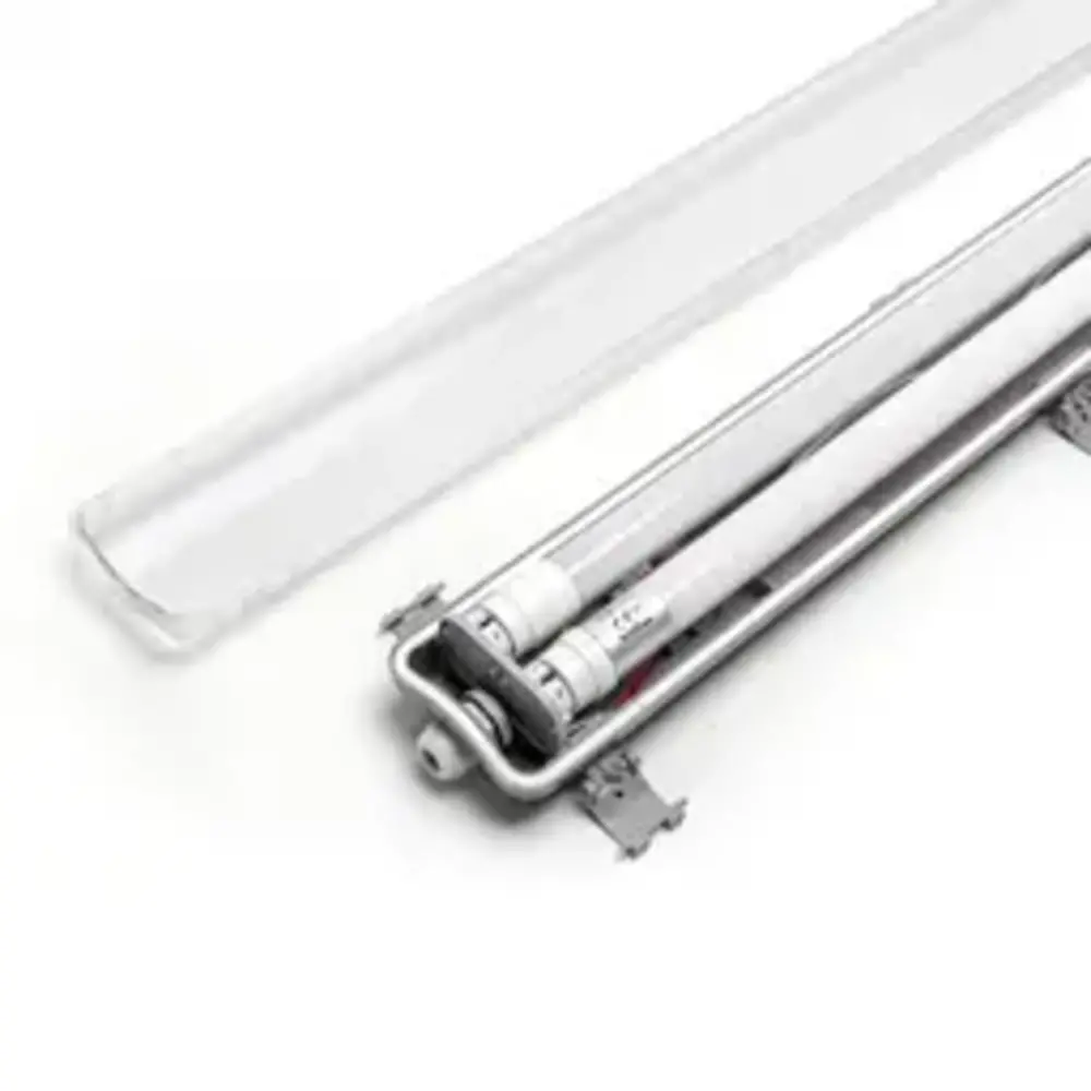 Aigostar LED-Leuchten 1,5m LED Feuchtraumleuchte IP65 – Komplettset inkl. 2 LED Röhren 4000K 840 Neutralweiss | 5280 Lumen