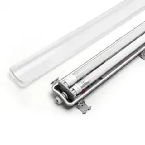 Aigostar LED-Leuchten 1,5m LED Feuchtraumleuchte IP65 – Komplettset inkl. 2 LED Röhren 4000K 840 Neutralweiss | 5280 Lumen