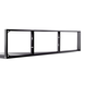 LCB LED-Beleuchtung Innovatives Design, hochwertige Technik & schnelle Lieferung! LED Panelen Deckenrahmen - 120x30cm - Schwarz - Geeignet für backlit - und Seitenbeleuchtungs panelen