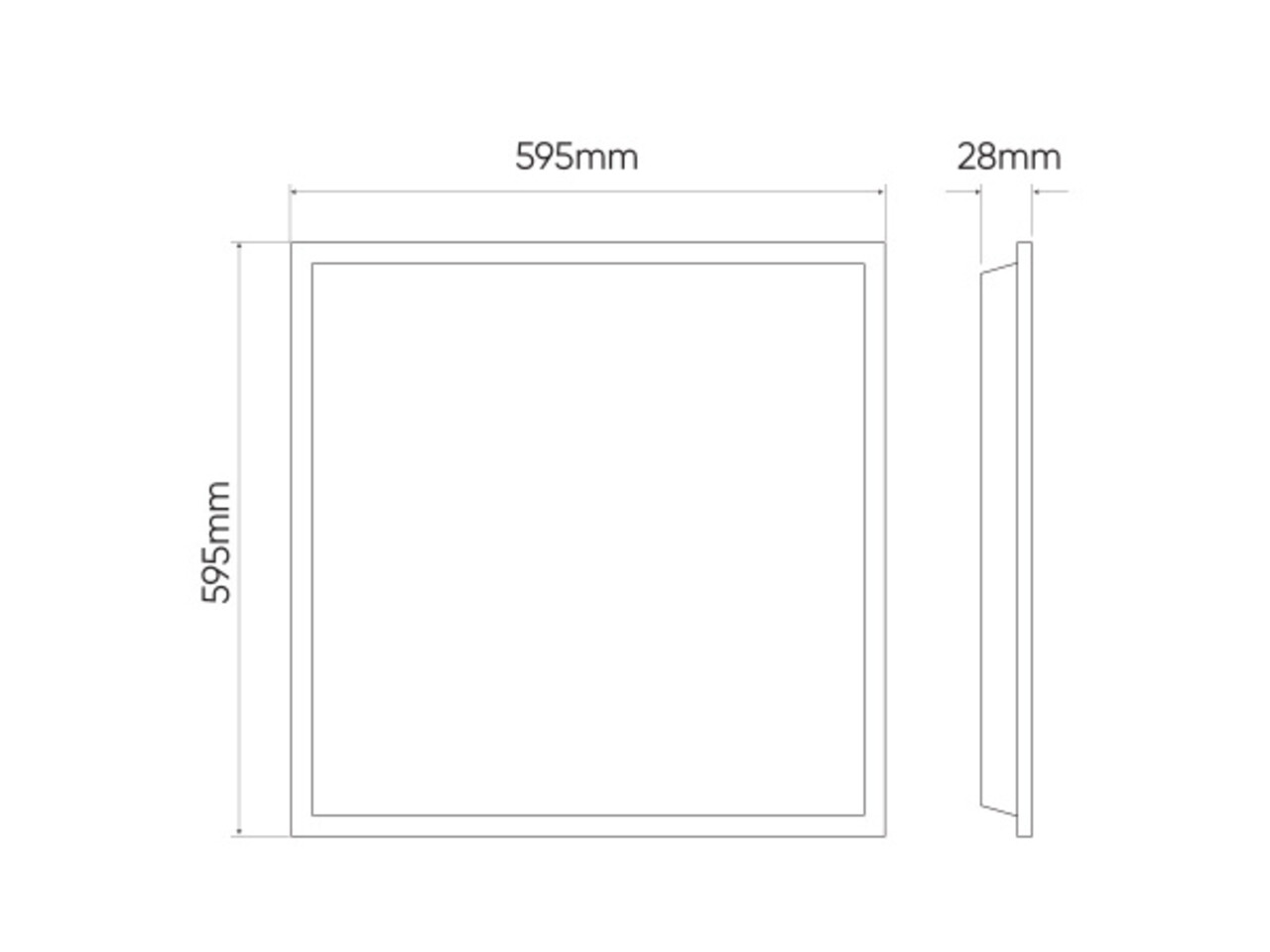 Led line: Erstklassiges Lichtdesign LED panel 60x60cm Backlit - 40W 4000Lm - 4000K 840 Neutralweiss | 3 Jahr Garantie Led line: Erstklassiges Lichtdesign LED panel 60x60cm Backlit - 40W 4000Lm - 4000K 840 Neutralweiss | 3 Jahr Garantie