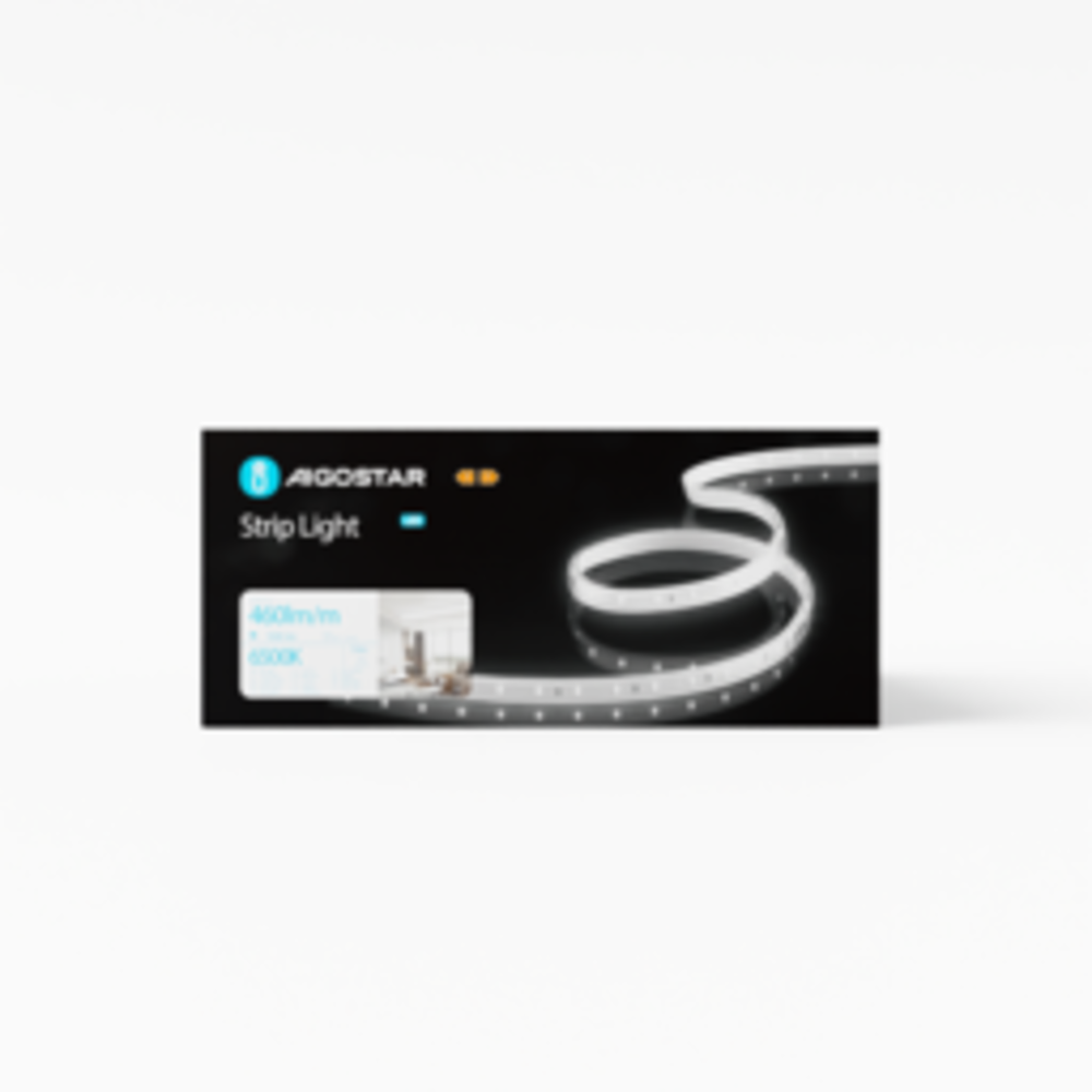 Aigostar LED Lichtband V2 - 50 Meter - 250W 23000Lm - 60leds p/m - 6500K Tageslicht Weiss | 8mm