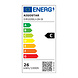 Aigostar LED-Leuchten LED Panel 62x62cm - 28W 180lm p/w - 6000K 865 - Backlit