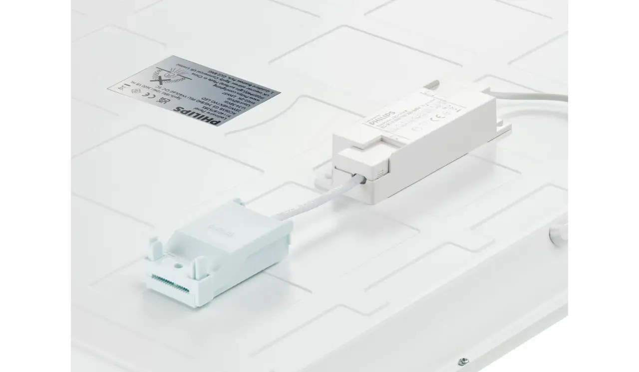 Philips | Offizieller Philips-Vertriebspartner Philips LED Panel Ledinaire RC065B 34W 3400 Lm - 830 Warmweiß | 60x60cm - UGR <22