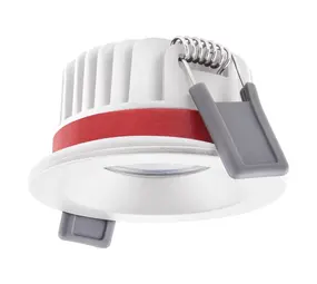 LED Einbauspot 8W - Weiß - Feuerbeständig - Feuerfestes Aluminium 