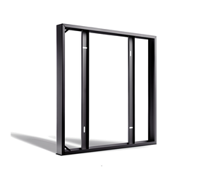 LCB LED-Beleuchtung Innovatives Design, hochwertige Technik & schnelle Lieferung! Aufputz-Klickrahmen Schwarz - für LED-Panels - 60x60 cm | Deckenrahmen für Backlit- und Sidelit-Paneele