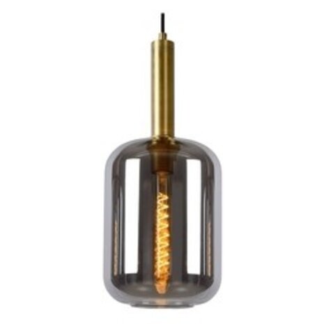 Lucide LED-Beleuchtung LED Hanglamp JOANNET zwart - 3x E27 fitting - Fumé Lucide LED-Beleuchtung LED Hanglamp JOANNET zwart - 3x E27 fitting - Fumé