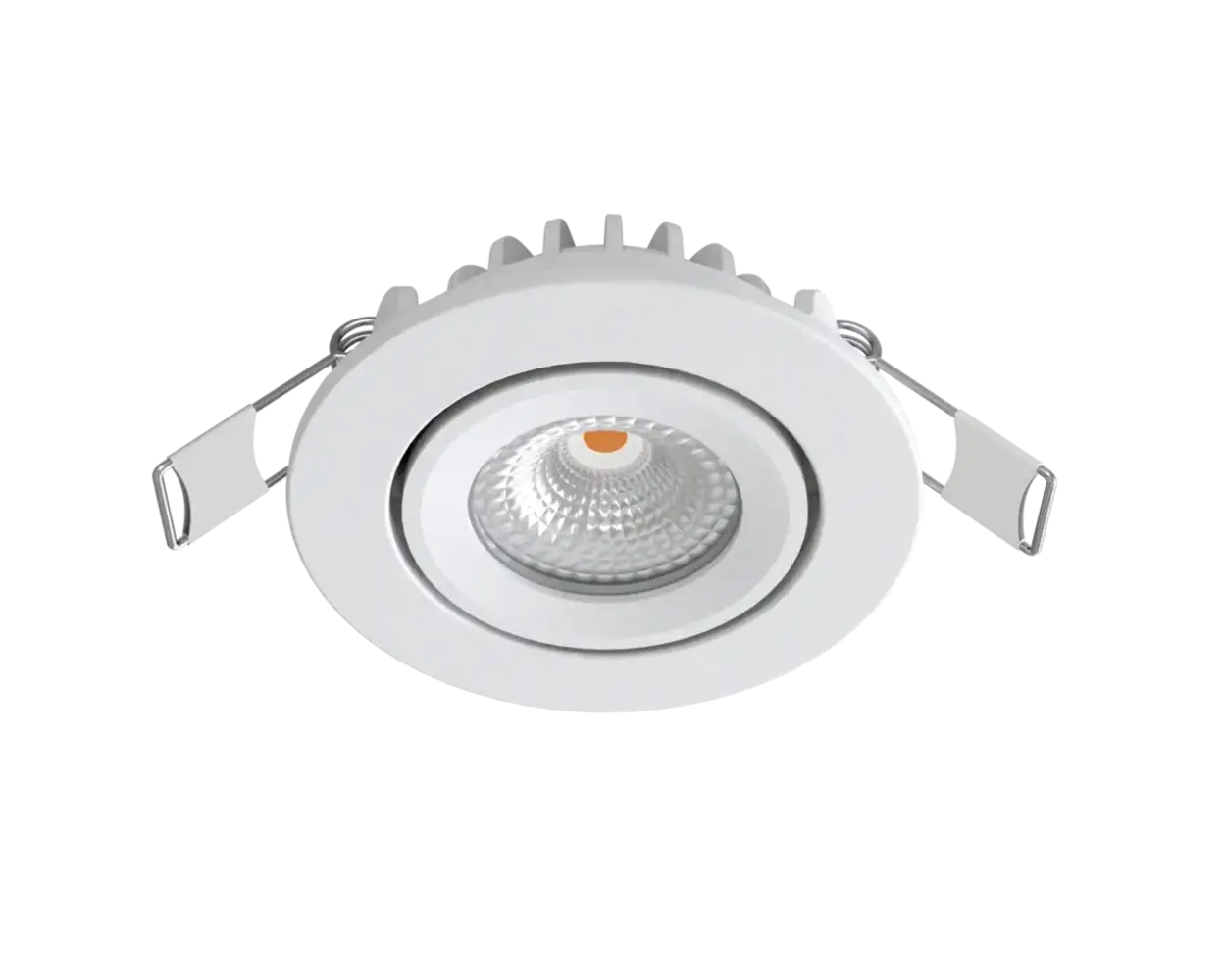 LCB LED-Beleuchtung Innovatives Design, hochwertige Technik & schnelle Lieferung! LED-Mini-Einbaustrahler IP65 – Weiß 62 mm – 5 W 450 lm – 2700 K 827 Warmweiß | Einbaudurchmesser 52 mm – Triac dimmbar | 230V