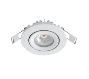 LCB LED-Beleuchtung Innovatives Design, hochwertige Technik & schnelle Lieferung! LED-Mini-Einbaustrahler IP65 – Weiß 62 mm – 5 W 450 lm – 2700 K 827 Warmweiß | Einbaudurchmesser 52 mm – Triac dimmbar | 230V