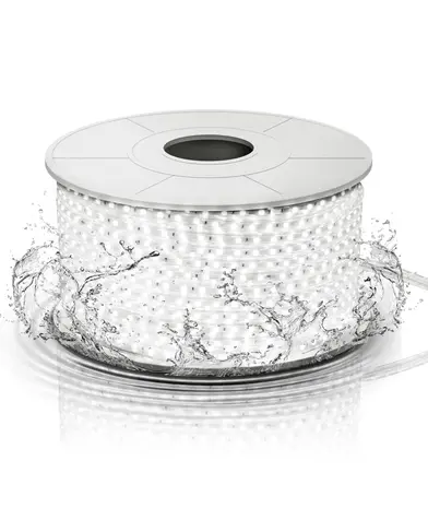 Aigostar LED Lichtband V2 - 50 Meter - 250W 23000Lm - 60leds p/m - 6500K Tageslicht Weiss | 8mm