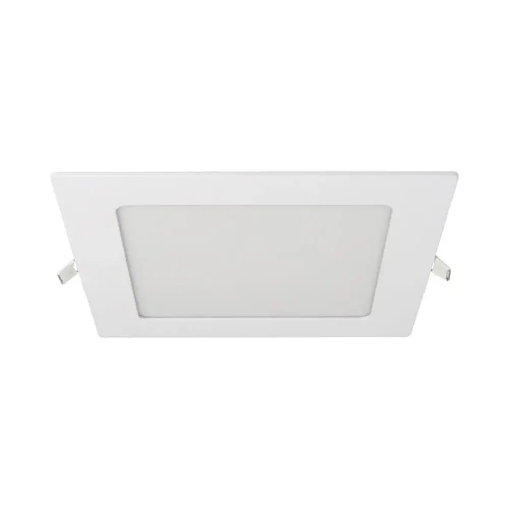 LCB LED-Beleuchtung Innovatives Design, hochwertige Technik & schnelle Lieferung! LED Einbaustrahler  - Weiß Downlight Quadratisch 170mm - 12W 900Lm - 3000K 830 Warmweiß | Einbaumaß 150x150mm