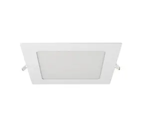 LCB LED-Beleuchtung Innovatives Design, hochwertige Technik & schnelle Lieferung! LED Einbaustrahler  - Weiß Downlight Quadratisch 170mm - 12W 900Lm - 3000K 830 Warmweiß | Einbaumaß 150x150mm