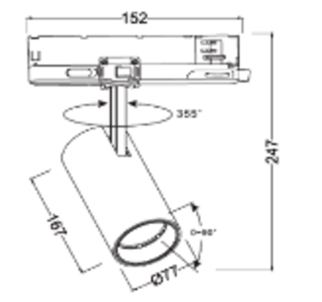 Led line: Erstklassiges Lichtdesign LED-Schienenstrahler Lumicanto Weiß 14-29W 1440-3200lm - 930-960 Multi Color Switch | Beste Farbwiedergabe - 36°/60° Abstrahlwinkel | 5 Jahre Garantie