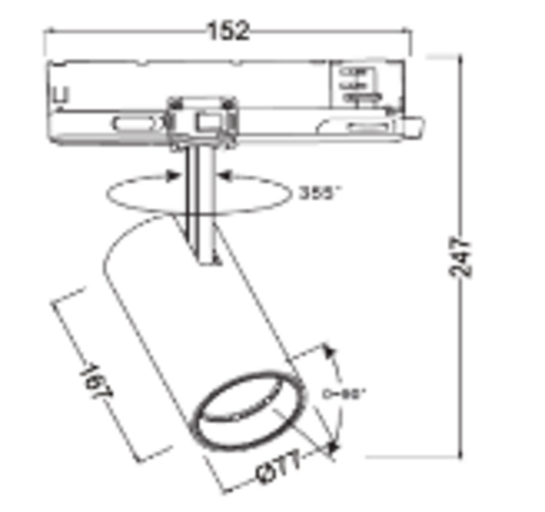 Led line: Erstklassiges Lichtdesign LED-Schienenstrahler Lumicanto Schwarz 14-29W 1440-3200lm - Multi Color Switch | Beste Farbwiedergabe - 36°/60° Abstrahlwinkel | 5 Jahre Garantie