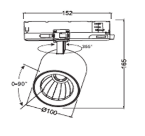 Led line: Erstklassiges Lichtdesign LED-Schienenstrahler Lumicanto Weiß 6-20W 600-2000lm - Multi Color Switch | Beste Farbwiedergabe - 36°/60° Abstrahlwinkel | 5 Jahre Garantie