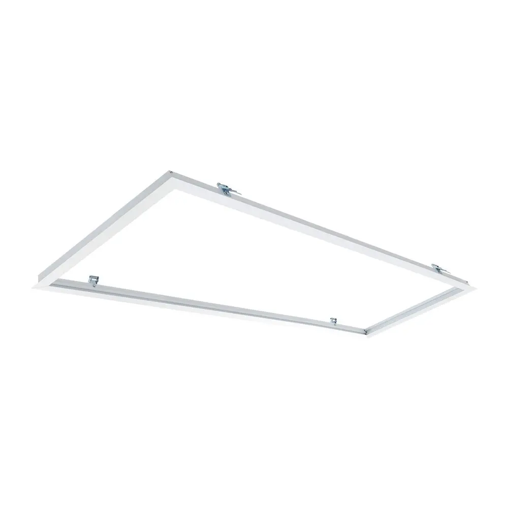LCB LED-Beleuchtung Innovatives Design, hochwertige Technik & schnelle Lieferung! Unterputz Deckenrahmen 120x30cm - Weiß | Ideal für Side- und Backlit LED Panels in Gipsdecken