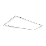 LCB Unterputz Deckenrahmen 120x30cm - Weiß | Ideal für Side- und Backlit LED Panels in Gipsdecken LCB Unterputz Deckenrahmen 120x30cm - Weiß | Ideal für Side- und Backlit LED Panels in Gipsdecken