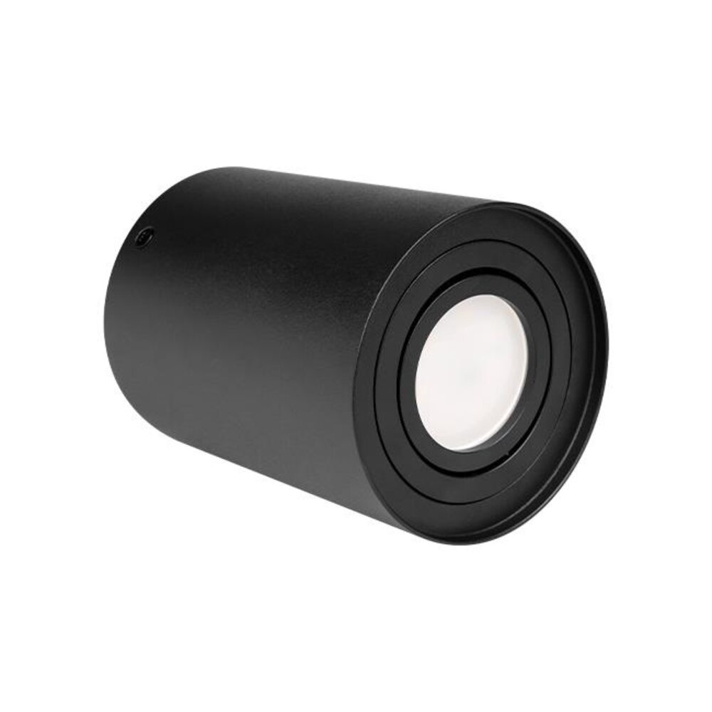 Led line: Erstklassiges Lichtdesign LED Deckenspot - Tube rund - Schwarz - mit GU10 Fassung - schwenkbar - exkl. LED Spot