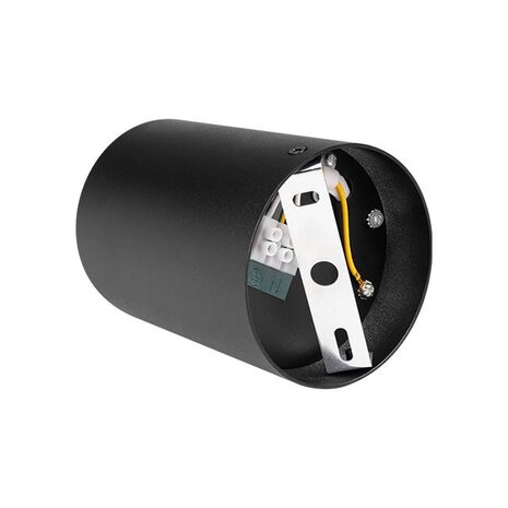 Led line: Erstklassiges Lichtdesign LED Deckenspot - Tube rund - Schwarz - mit GU10 Fassung - schwenkbar - exkl. LED Spot