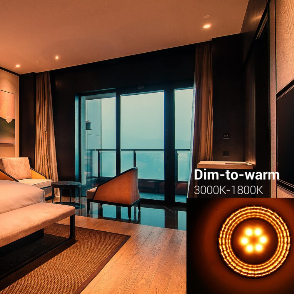 Philips Dimmbare LED Filament Faden Lampe - Klar Glas - A60 - E27 Fassung - 3.4W 470Lm - DTW 922-927 Dim To Warm | CRI 95 Beste Farbwiedergabe - Dimtone Dimmbar - Ersetzt 40W